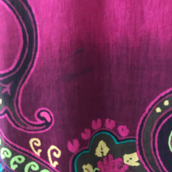 Forever 21 Halter Maxi Dress Boho Print SP - Picture 5 of 8